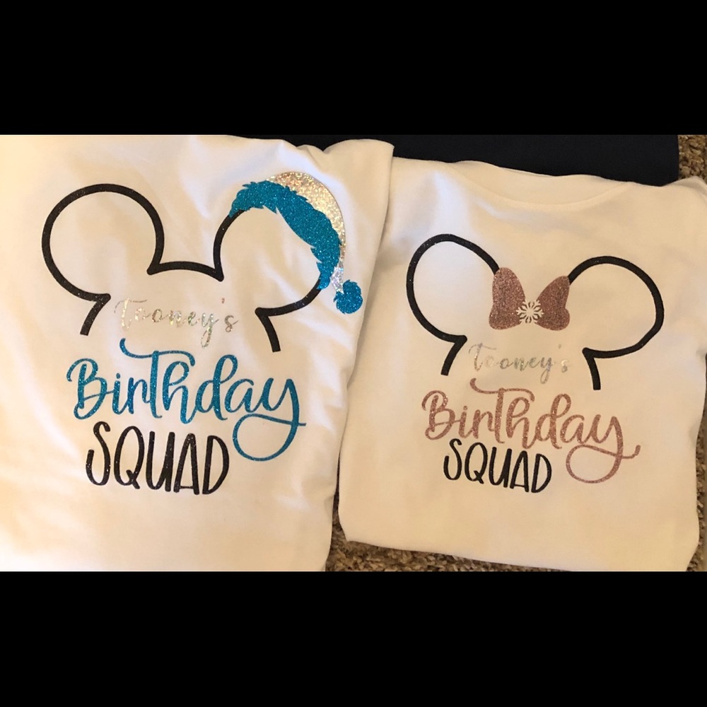 Personalized Disney shirts